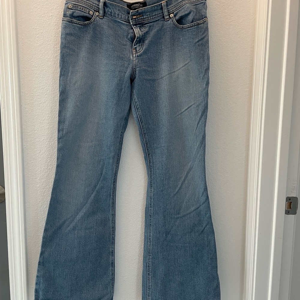 Vintage LONDONJEAN Light Blue Flare Jeans